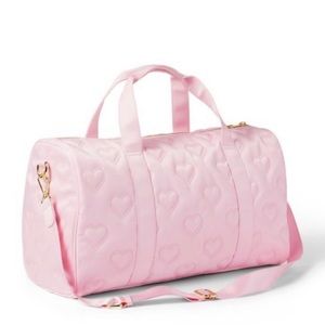 stoney clover lane x target limited edition pink quilted hearts duffle